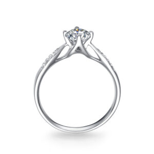 Nhẫn Cầu Hôn 14K CZ Love Me