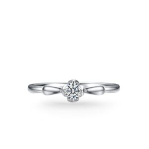 Nhẫn Cầu Hôn 14K CZ Stunning Goddess