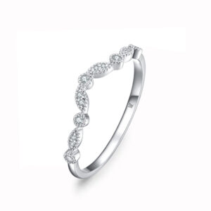 Nhẫn Vàng 10K CZ Shining Hearts