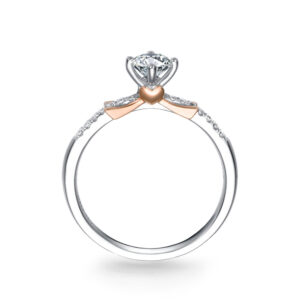 Nhẫn cầu hôn 14K CZ Jasmine