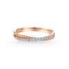 Nhẫn cưới nữ 14K CZ Forever Young