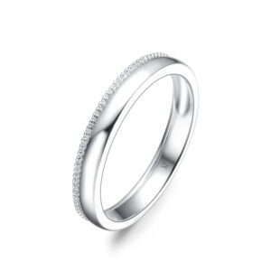 Cặp Nhẫn Cưới 14K CZ Be Together