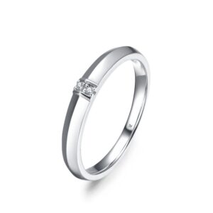 Nhẫn Cưới Nam 10K CZ Sweet Dream