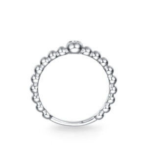 Nhẫn cưới nữ 14K CZ Peaceful Sunrise