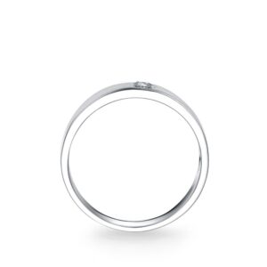 Nhẫn cưới nam 14K CZ Peaceful Sunrise