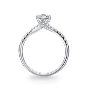 Nhẫn Cầu Hôn 14K Kim Cương The Valse of Love