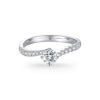 Nhẫn Cầu Hôn 14K Kim Cương The Valse of Love