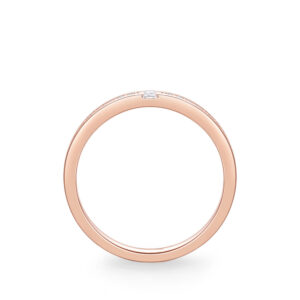 Cặp Nhẫn Cưới 14K Kim Cương Mr. Husband & Mrs. Wife