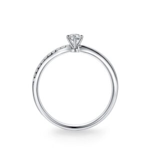 Nhẫn cưới nữ Bạch Kim Kim Cương The Venus