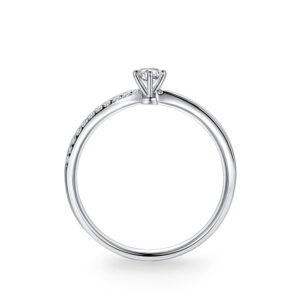 Cặp Nhẫn Cưới 14K Kim Cương The Mars and The Venus