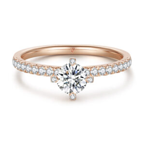 Nhẫn cầu hôn 14K Kim Cương Lifetime Paradise