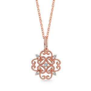Mặt dây chuyền 10K CZ Sudden Miracle