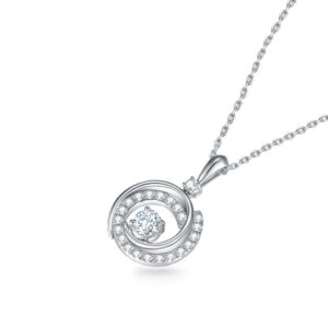 Mặt dây chuyền 10K CZ Sparkling Aurora