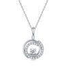 Mặt dây chuyền 10K CZ Sparkling Aurora