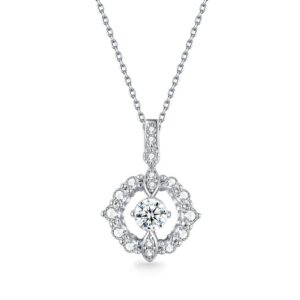 Mặt dây chuyền 10K CZ Blue Ocean