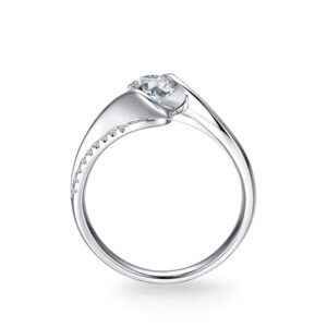 Nhẫn cầu hôn 14K Kim Cương Nora