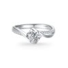 Nhẫn cầu hôn 14K Kim Cương Nora