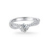 Nhẫn Cầu Hôn 18K Kim Cương Stella