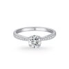 Nhẫn cầu hôn 14K CZ All My Love