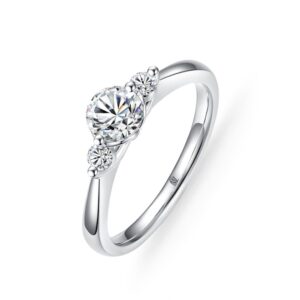 Nhẫn Cầu Hôn 14K Kim Cương Youko