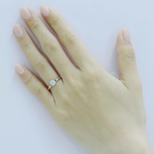 Nhẫn Cầu Hôn 14K Kim Cương Lab-grown Roshana