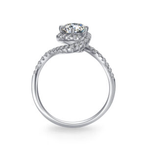 Nhẫn cầu hôn 14K Kim Cương Ilona