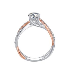 Nhẫn Cầu Hôn 18K Kim Cương Elin