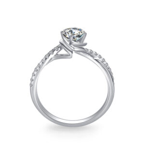 Nhẫn cầu hôn 14K Kim Cương Faven