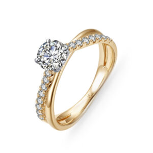 Nhẫn Cầu Hôn 18K Kim Cương Lucasta