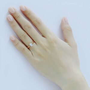 Nhẫn Cầu Hôn 14K Kim Cương Nehira