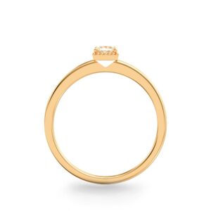 Nhẫn Vàng 10K CZ Princess Briar Rose