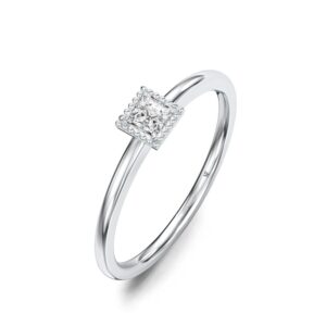 Nhẫn Vàng 10K CZ Princess Briar Rose
