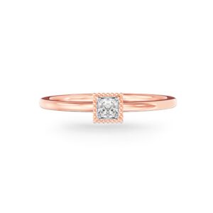 Nhẫn Vàng 10K CZ Princess Briar Rose