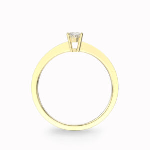 Nhẫn Vàng 10K CZ Princess Anne