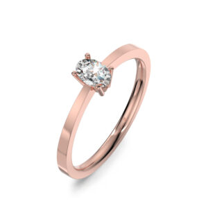 Nhẫn Vàng 10K CZ Princess Anne