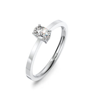 Nhẫn Vàng 10K CZ Princess Anne