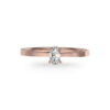 Nhẫn Vàng 10K CZ Princess Anne