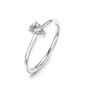 Nhẫn Vàng 10K CZ Princess Beatrice