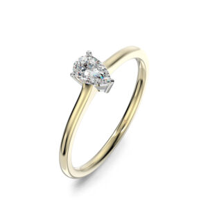 Nhẫn Vàng 10K CZ Princess Beatrice