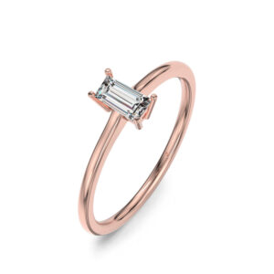 Nhẫn Vàng 10K CZ Princess Mary