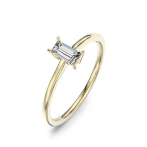 Nhẫn Vàng 10K CZ Princess Mary