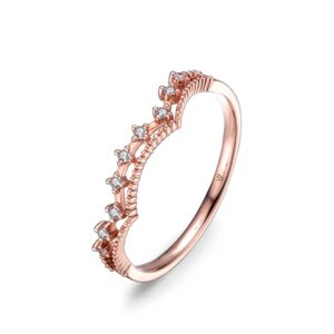 Nhẫn Vàng 10K CZ The Little Crown