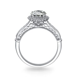 Nhẫn Cầu Hôn Bạch Kim Kim Cương Ezra