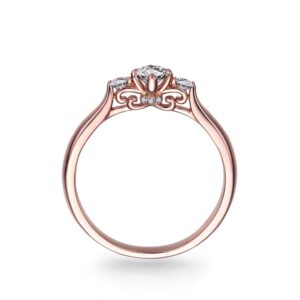 Nhẫn Cầu Hôn 14K CZ Constance