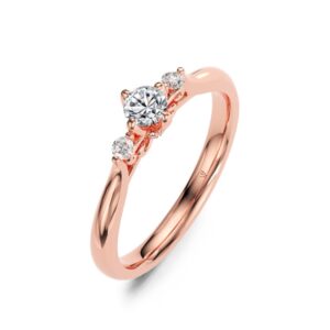Nhẫn Cầu Hôn 14K CZ Constance