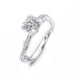 Nhẫn Cầu Hôn 14K Kim Cương Blair