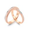 Cặp Nhẫn Cưới 14K Kim Cương Eternal Bond