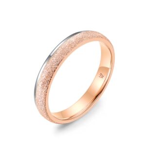 Nhẫn cưới nam 14K Kim Cương Eternal Bond
