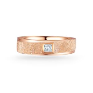 Nhẫn cưới nam 14K Kim Cương Lab-grown My One and Only