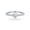 Nhẫn Cầu Hôn 14K CZ Lola